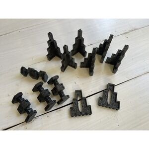 Large Lot of Mega Bloks Krystal Wars Dragon Replacement Wall Stone Pieces Castle